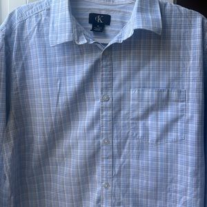 Men's Calvin Klein Long Sleeve Dress Shirt.